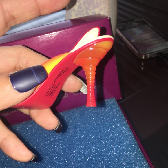 Just The Right Shoe NWOB! Step Into Summer Tequila Sunrise Item 25471 Excellent - Picture 6 of 8